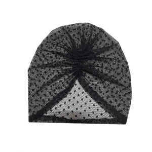 Black Head Scarf Turban Model GF