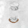 Ensemble de Dessous de Verre avec Motif Artistique d'Inspiration Persane Traditionnel