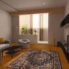 Grand tapis de sol intérieur de style bohème persan Nafis