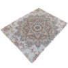 Grand tapis de sol intérieur de style bohème persan Rose