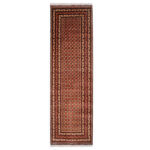Tapis persan tribal runner noué à la main modèle Kamand