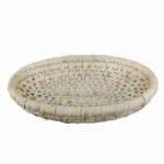 Panier en feuille de palmier tissé à la main persan modèle Roya