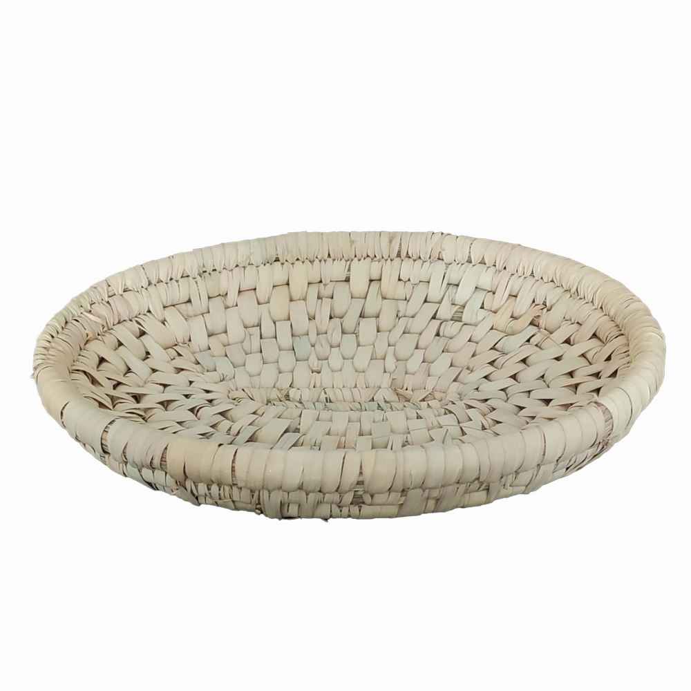 Panier en feuille de palmier tissé à la main persan modèle Roya