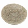 Panier de rangement en feuille de palmier tissé à la main persan modèle Tanin