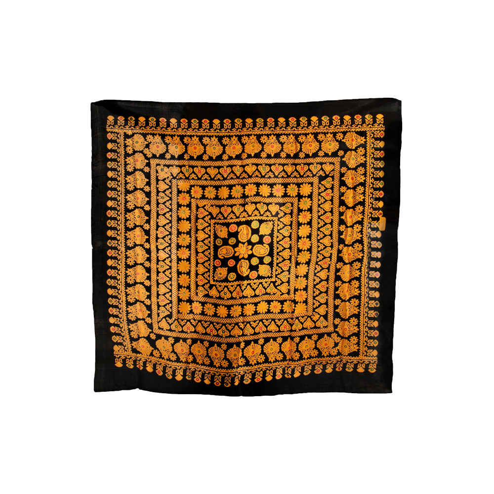 Persian Silk Scarf for Women - Luxe and Vibrant Sonati Design