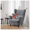 Housse de coussin en velours persan - Design Baghe Anar (Set de 2)