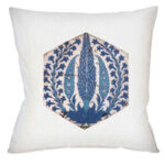 Housse de coussin en velours persan Set – Design Kashi (Set de 2)