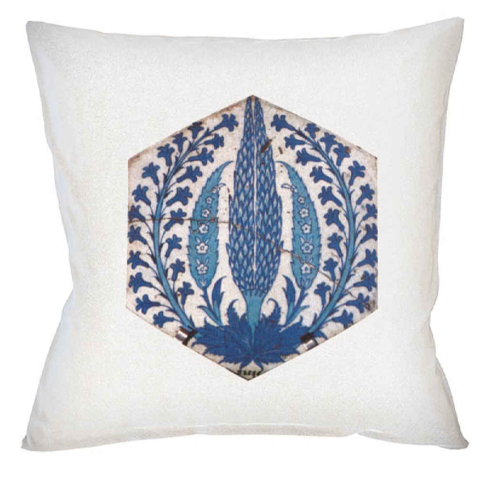 Housse de coussin en velours persan Set - Design Kashi (Set de 2)