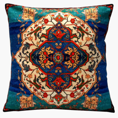 Housse de coussin en velours persan Modèle Haris (Set de 2)