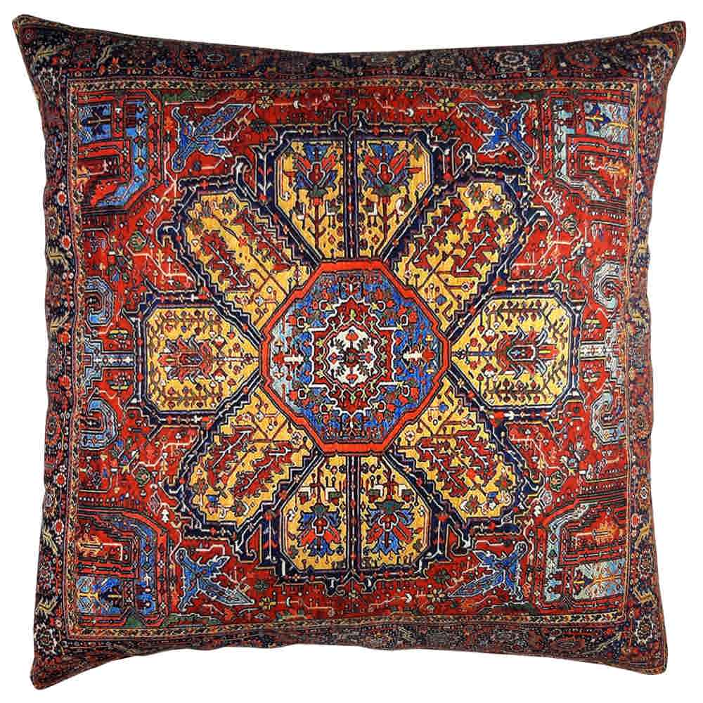 Housse de coussin en velours persan - Design Haris II (Set de 2)