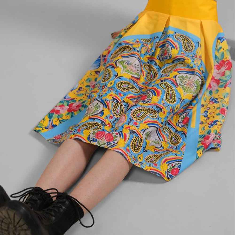 Modèle de jupe persane pour femmes Naghshineh