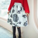 Modèle de jupe persane pour femmes Peony