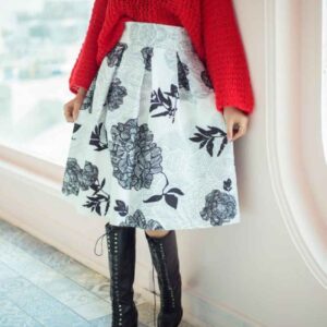 Modèle de jupe persane pour femmes Peony