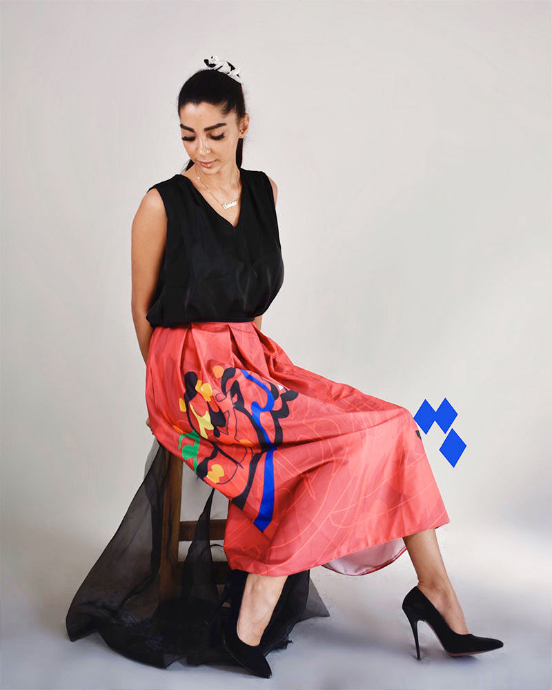 Persian Women Skirt Model Sedayeh Eshgh