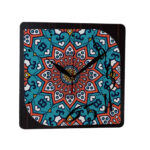 Horloge murale analogique inspirée de la Perse avec motif – Azin