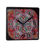 Horloge murale analogique inspirée de la Perse avec motif – Parto