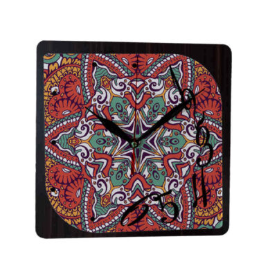 Horloge murale analogique inspirée de la Perse avec motif – Parto