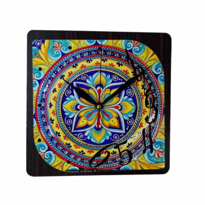 Horloge murale analogique inspirée de la Perse avec motif – Toranj