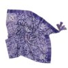 Artistic Print Summer Scarf for Women - Luxe and Vibrant Baharan Design