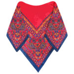 Floral Print Silk Scarf for Women – Luxe and Vibrant Ayda Design