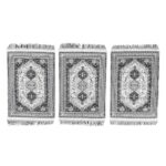 Set de 3 Sets de Table en Polyester Sous l’Assiette – Modèle Nafis