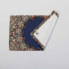 Set de 4 sets de table bleus en tissu Sous l'assiette – Modèle Gohar