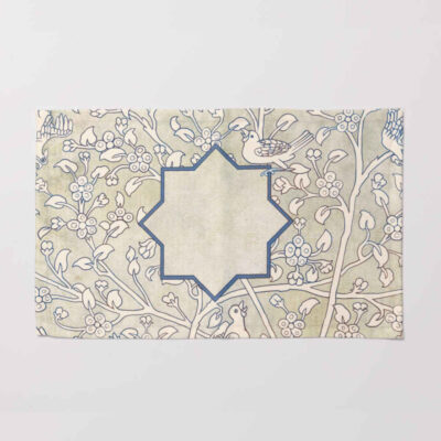 Set de 4 sets de table en tissu Sous l’assiette – Modèle Étoile