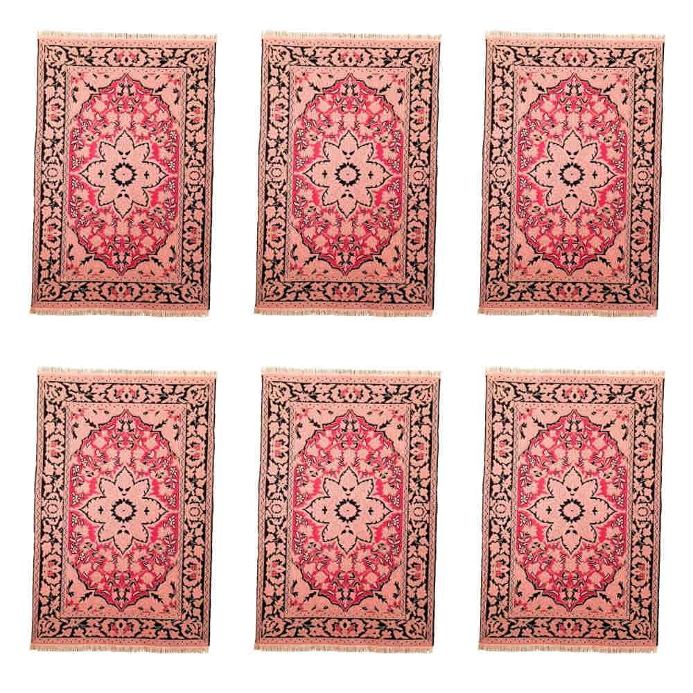 Set de 6 Sets de Table en Polyester Sous l'Assiette – Modèle Laleh