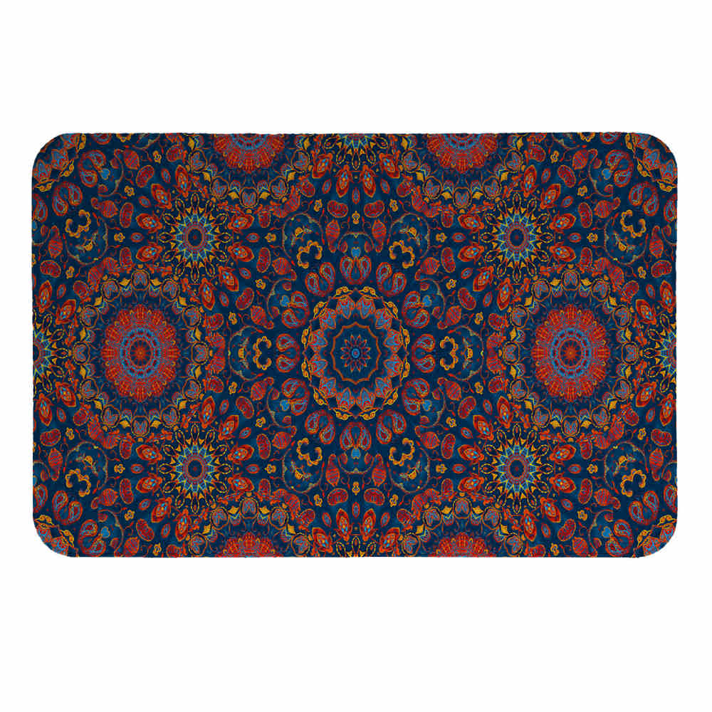 Indoor Doormat for Home Decor – Non-Slip Persian-Inspired Printed Zhaleh