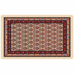 Indoor Doormat for Home Decor – Non-Slip Persian-Inspired Printed Aban