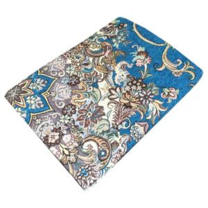 Grand tapis de sol intérieur de style bohème persan Abrisham