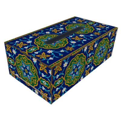 Couvercle de boîte à mouchoirs en bois rustique – Azadeh
