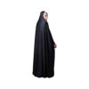 Tchador noir islamique arabe Hijab pour femmes et prière - Jelveha