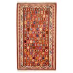 Tapis Kilim en laine persane tissé à la main à Fars Traditionnel Anil