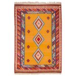 Tapis Kilim en laine persane tissé à la main à Fars Traditionnel Arman