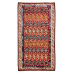 Tapis Kilim en laine persane tissé à la main en Fars Traditionnel Tarlan