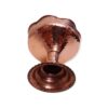 Bol de table en cuivre martelé traditionnellement - Hasti