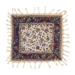 Nappe iranienne : Tapisserie traditionnelle de Kalamkari d’Isfahan