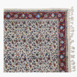 Nappe iranienne : Tapisserie traditionnelle de Kalamkari d’Isfahan Artemis