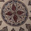 Nappe iranienne : Tapisserie traditionnelle de Kalamkari d'Isfahan Hasti
