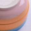 Bol décoratif en céramique fait main modèle Colorful