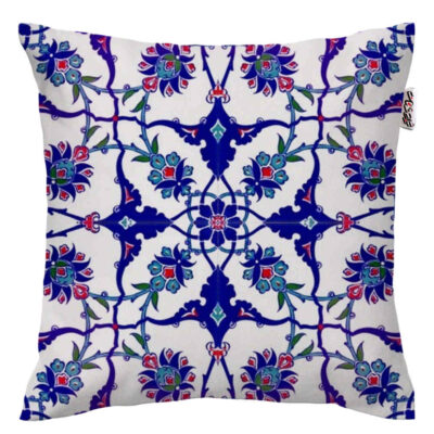 Housse de coussin en velours persan – Design Hezardastan (Set de 2)