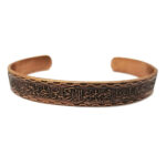 Bracelet en cuivre islamique Ya Amiralmomenin