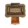 Porte-stylo en bois persan fait main pour bureau - Art Khatamkari Élégance, Toranj