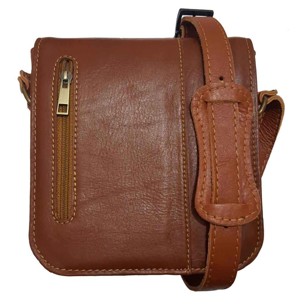 Sac Bandoulière en Cuir Luxueux Fait Main - Édition Ahoora