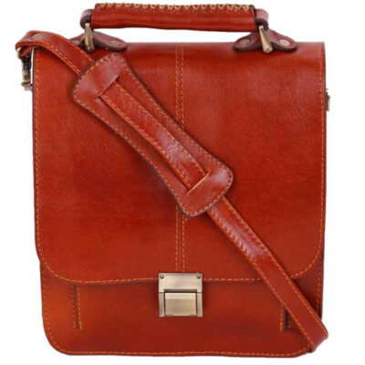Sac Messenger en Cuir Luxueux – Modèle Arvin Fait Main