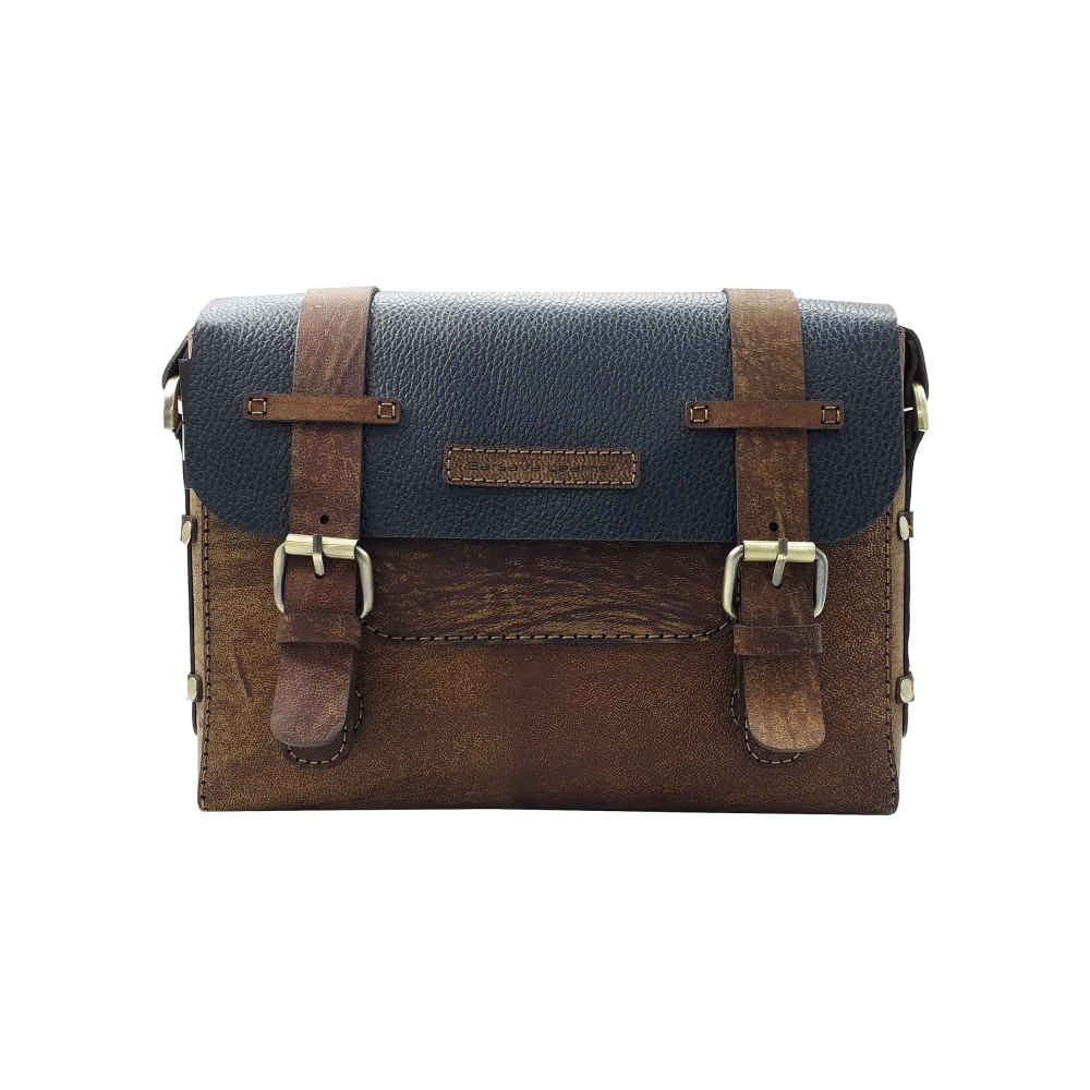 Sac Bandoulière en Cuir Luxueux Fait Main - Édition Asil