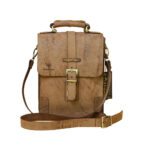 Sac Messenger en Cuir Luxueux – Modèle Barad Fait Main