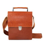 Sac Messenger en Cuir Luxueux – Modèle Nahal Fait Main