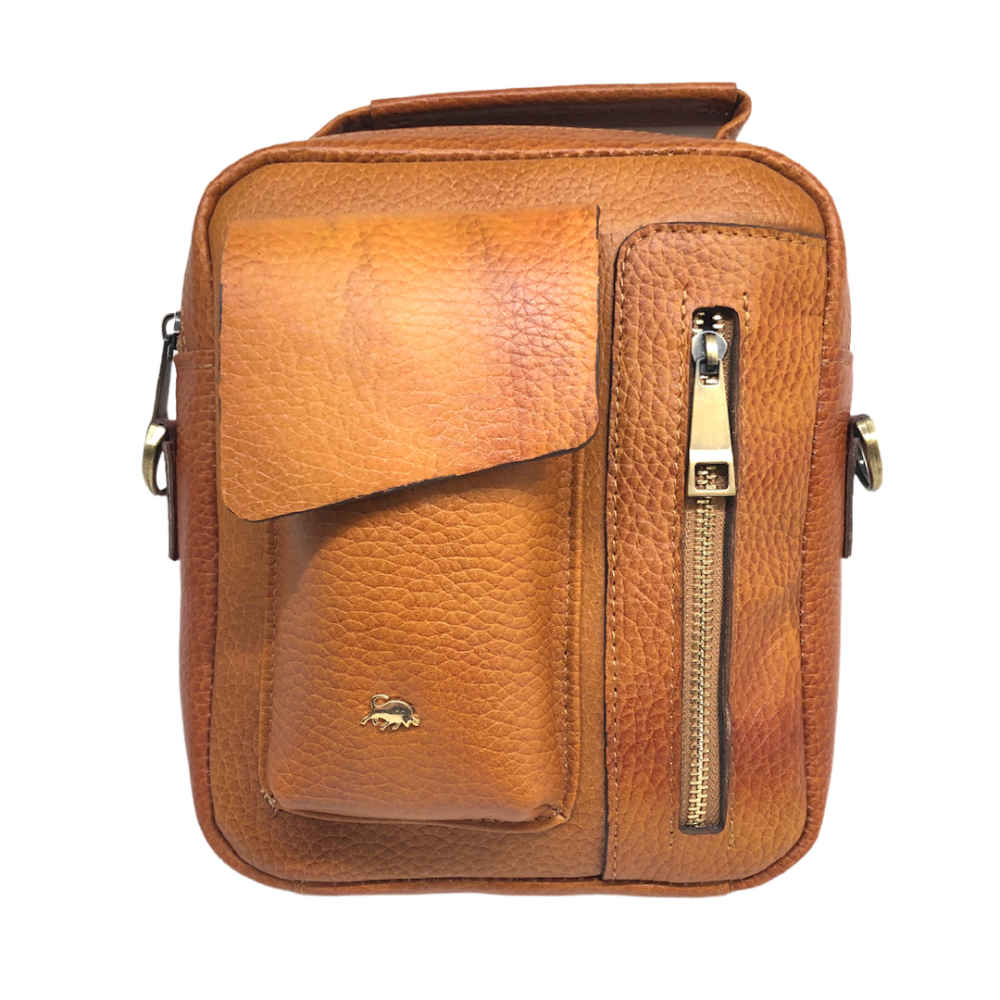 Sac Messenger en Cuir Luxueux - Modèle Rana Fait Main
